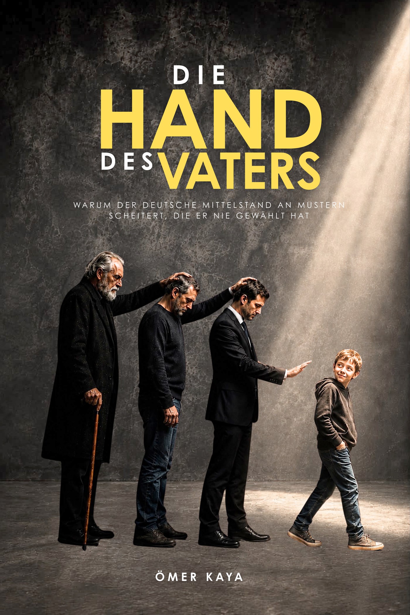Die Hand des Vaters, Buchcover